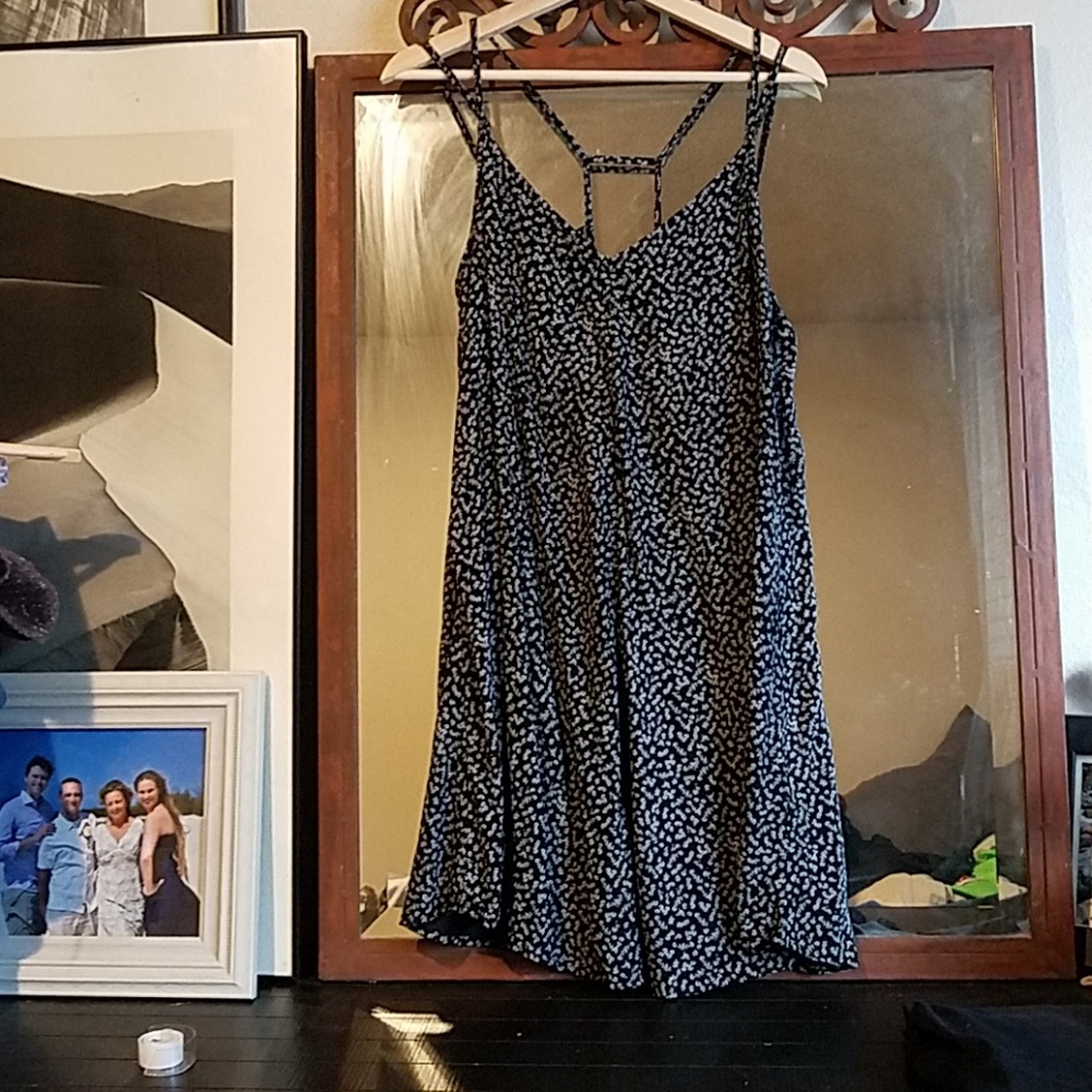 Black mini sundress